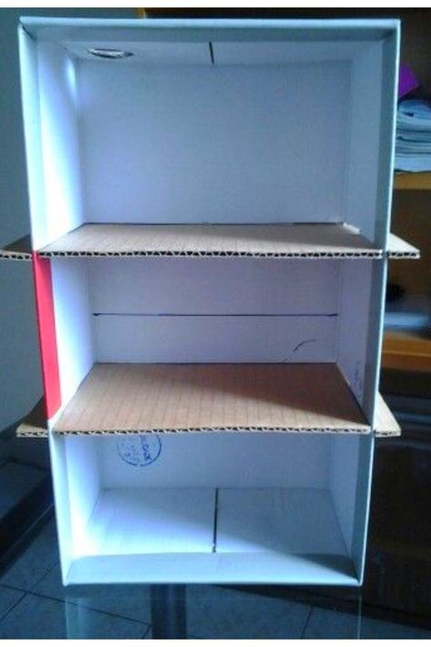 we are going to show you the easy way to make desk organizer with card board you can use the cardboard to store jewelry and small accessories or gadgets Shoe Box Bedroom Project, Shoe Box Diy Crafts, Shoe Box Doll House, Shoe Box House, Organizer With Cardboard, Doll House For Boys, Shoe Box Diy, Cardboard Dollhouse, Desk Organization Diy