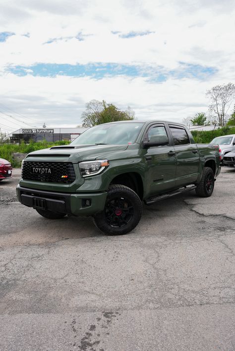 Dominate any landscape with this 2020 Toyota Tundra TRD Pro. Where rugged capability meets legendary reliability! 🛣️ 😎 💪 (Stock#FEU4868A)  #HealeyBrothers #HudsonValley #HVNY #poughkeepsieny #orangecountyny #sussexcountynj #essexcountynj #bergencountynj #toyota #toyotatrucks #toyotatundra #tundra #trd #pro #trucks Green Toyota Tundra, 2022 Toyota Tundra Lifted, New Toyota Tundra, 2012 Toyota Tundra, 2008 Toyota Tundra, Toyota Tundra Trd Pro, Tundra Trd Pro, Chevrolet Dealership, Toyota Tundra Trd