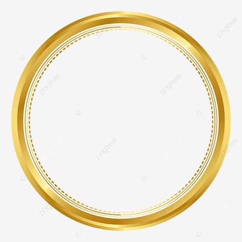 Golden Circle Frame Png, Gold Circle Frame Png, Frame Lingkaran, Circle Frame Logo Png, Gold Circle Border, Circle Border Png, Circle Photo Frame, Circle Frame Design, Golden Frame Png