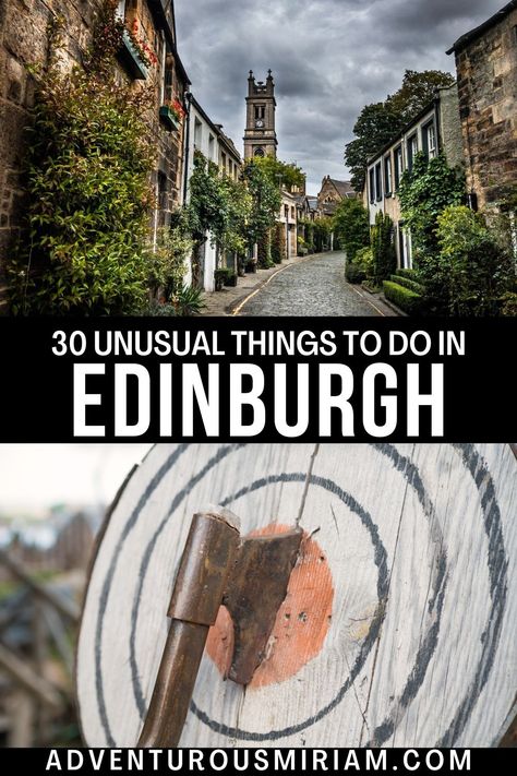 Explore my curated list of the best unusual things to do in Edinburgh. Discover hidden gems in Edinburgh and experience the city's quirky side. From secret spots to unique local experiences, this guide has it all. #EdinburghGuide #HiddenEdinburgh #QuirkyEdinburgh Things To Do In Edinburgh, Travel Uk, United Kingdom Travel, Europe Trip Itinerary, Destination Ideas, International Travel Tips, Unusual Things, European Destinations, Blogger Tips