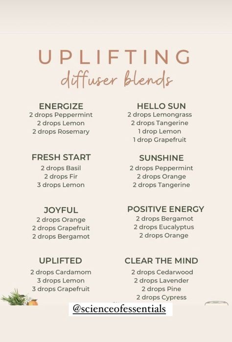 Positive Energy Diffuser Blends, Welcome Home Diffuser Blend, Essential Oil Recipes For Diffusers, Cardamom Diffuser Blends, Bergamot Diffuser Blend, Diffuser Blends Doterra, Spa Scents, Essential Oil Spray Recipes, Best Essential Oil Diffuser