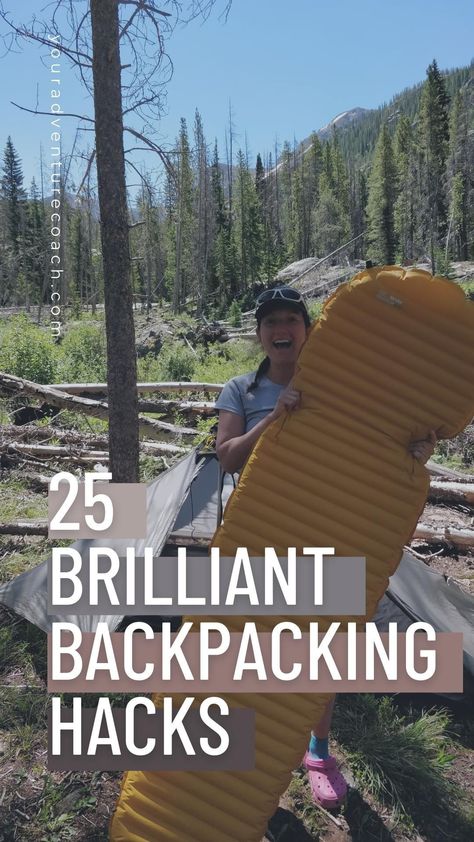 Packing A Hiking Backpack, How To Pack Your Backpacking Pack, Backpacking How To Pack, 5 Day Backpacking List, Packing Backpacking Hiking, Thru Hiking Packing List, Backpacking Tips For Beginners, Backpacking Bucket List, Backpacking For Women