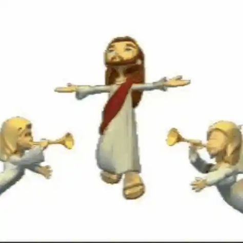 Jesus Pfp, God Pfp, Jesus Memes, Jesus Funny, Goofy Pictures, Silly Pictures, Funny Reaction Pictures, Really Funny Pictures, Cute Cartoon Wallpapers