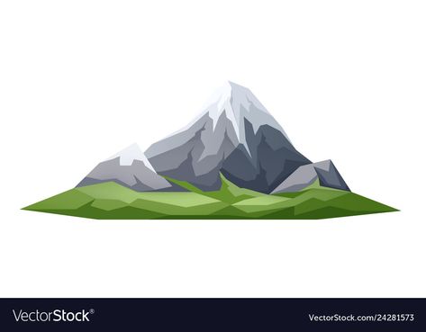 Cute Mountain Illustration, Animated Mountains, Mountain Drawing Simple, Mountain Cartoon, Natural Landscape Design, Cartoon Mountain Background, Mountains Drawing, Mountain Vector Illustration, Mountains Illustration