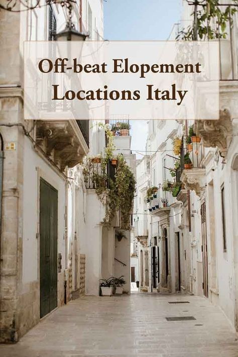 Off the beaten path elopement location ideas in Italy, Elopement In Tuscany, Southern Italy Wedding, Elopement In Italy, Elope Italy, Tuscan Elopement, Elope In Italy, Italy Elopement, South Of Italy, Best Places To Elope