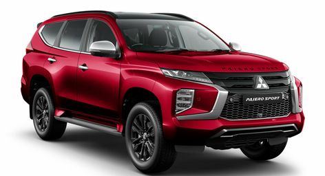 The Mitsubishi Pajero Sport is sold exclusively with a 2.4-liter turbo'd four-cylinder diesel Mobil Pajero Sport, Mobil Pajero, Mitsubishi Pajero Sport, Montero Sport, Pajero Sport, Tire Pressure Monitoring System, Mitsubishi Pajero, Concept Car, Cama Box