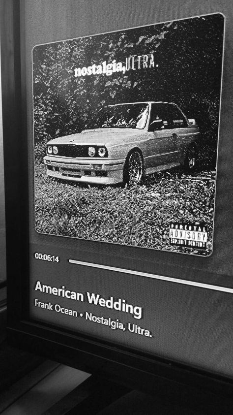 nostalgia, ULTRA American Wedding Frank Ocean, Wedding Lyrics, Music Recs, Music Taste, American Wedding, Summer 24, Frank Ocean, Junk Drawer, Movie Night