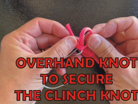 Two Ways to Improve the Clinch Knot (How To) | JU Nation Fishing | NewsBreak Original Loop Knot Fishing, Uni Knot, Palomar Knot, Clinch Knot, Bottom Fishing, Loop Knot, Overhand Knot, Different Fish, Braided Line