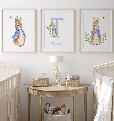 This Wall Decor item by LaPaperPassionPrints has 79 favorites from Etsy shoppers. Ships from Australia. Listed on Dec 20, 2022 Rabbit Themed Nursery, Peter Rabbit Nursery, Kids Bedroom Art, Baby Nursery Inspiration, Rabbit Nursery, Baby Shower Theme Decorations, Nursery Prints Boy, Bunny Nursery, Rabbit Decor