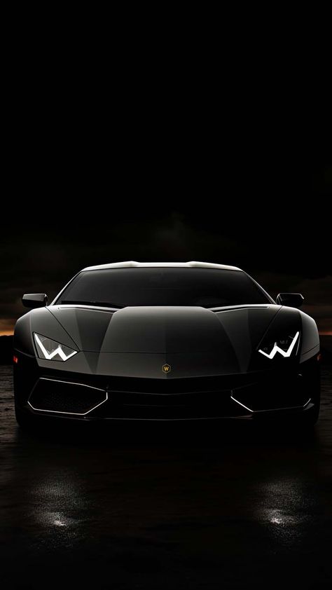 Black Lambo iPhone Wallpaper - iPhone Wallpapers Gtr Iphone Wallpaper, Mustang Art, Iphone Wallpapers Hd, Dream Cars Bmw, Wallpapers Ipad, Iphone Dynamic Wallpaper, Sports Car Wallpaper, Cars Brand, Ipad Wallpapers