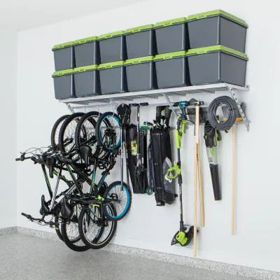 Wood Closet Systems, Garage Storage Inspiration, Garage Organization Tips, Garage Renovation, Garage Storage Shelves, Shed Organization, Garage Organization Diy, Small Garage, Garage Organize