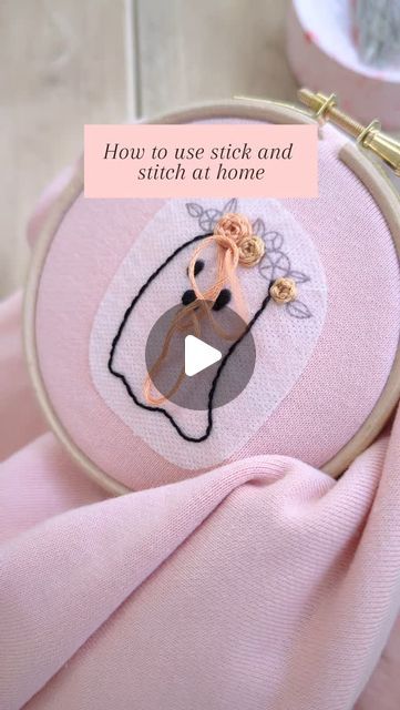 Jacqueline • Pick and Stitch on Instagram: "A little 'how to' video for you today!
.
You can easily print any of my patterns at home. 
.
How to...
- Download any of my digital patterns
- Get some dissolvable paper (search for 'sulky sticky fabri Solvy' 
- Print your pattern on to the paper (TOP TIP Do a practice print first on normal paper to make sure you are happy with the size)
- Peel off the backing 
- Stick to the surface you want to embroider
- Stitch
- Rinse off with warm water 
- It's that simple!
.
Follow me for lots of embroidery tips and tutorials 
.
If you have any questions just let me know 😊
.
#learnembroidery #pickandstitch #embroiderytutorials #embroiderytutorial #stickandstitchpatches #stickandstitch #stickandsew #embroiderypattern #sulky #sulkyfabrisolvy #sulkystickyfabr Embroider Stitch, Sewing Sweatshirts, Stick And Stitch Embroidery, Stick And Stitch, Embroidery Tips, Digital Patterns, Learn Embroidery, Cricut Creations, Embroidery Inspiration