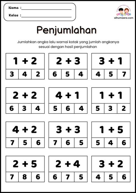 Kindergarten Math Center, Math Coloring, Study Smarter, Pre Kindergarten, Preschool Printable, Preschool Math, Math For Kids, Kindergarten Classroom, Kindergarten Math