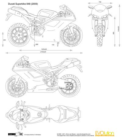 Ducati Superbike 848 vector drawing Side View Drawing, Ducati Superbike, Moto Ducati, Triumph Daytona 675, Airplane Drawing, Kawasaki Ninja 650, Ducati 848, Motorcycle Drawing, Bike Drawing