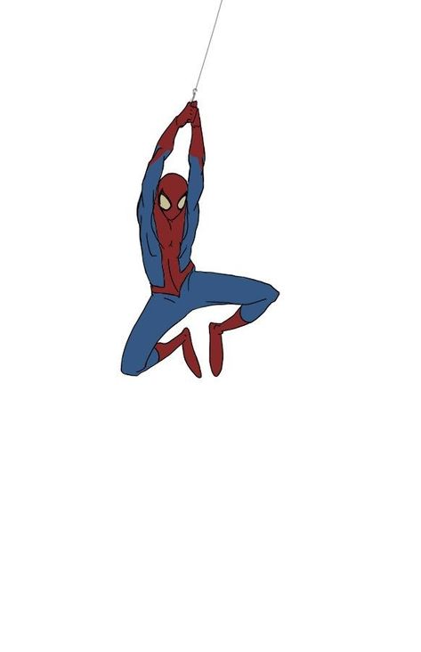 Spider Man Swinging, Drawing Spiderman, Spiderman Poses, Cartoon Tattoo Ideas, Spiderman Stickers, Spiderman Tattoo, Spiderman Drawing, Wallpaper Disney, Spiderman Artwork