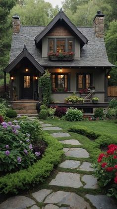 #BEAUTY ,#REALATIONSHIPS #Fashion #Outfits #SUMMER Outfits #Animals Cozy Small House Exterior, Cozy Homes Exterior, Aesthetic Houses Exterior, Cute Small House Exterior, Small Cozy House Exterior, Small Villa Plan, Small Dream House, Small Cute House, Cute House Exterior