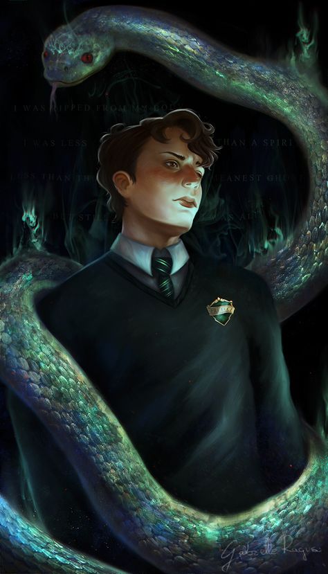 Classe Harry Potter, Harry Potter Art Drawings, Harry Potter Artwork, Images Harry Potter, Slytherin House, Dark Magic, Harry Potter Drawings, Tom Riddle, Lord Voldemort