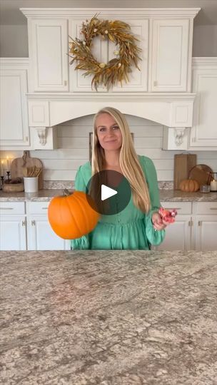 80K views · 1K reactions | DIY pumpkin sucker holder! 🎃I got this idea from @Cherish Larsen  She has the cutest i  #reels  #fyp  #viral #videoreels 
!! #love #fyp  #reels  #fyp  #viral #videoreels | REEB KK | REEB KK · Original audio Cherish Larsen, Sucker Holder, Fun Halloween Food, Faux Pumpkins, Diy Toddler, Diy Pumpkin, All Holidays, Holidays Halloween, Creative Crafts