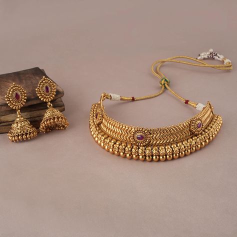 Choker set gold