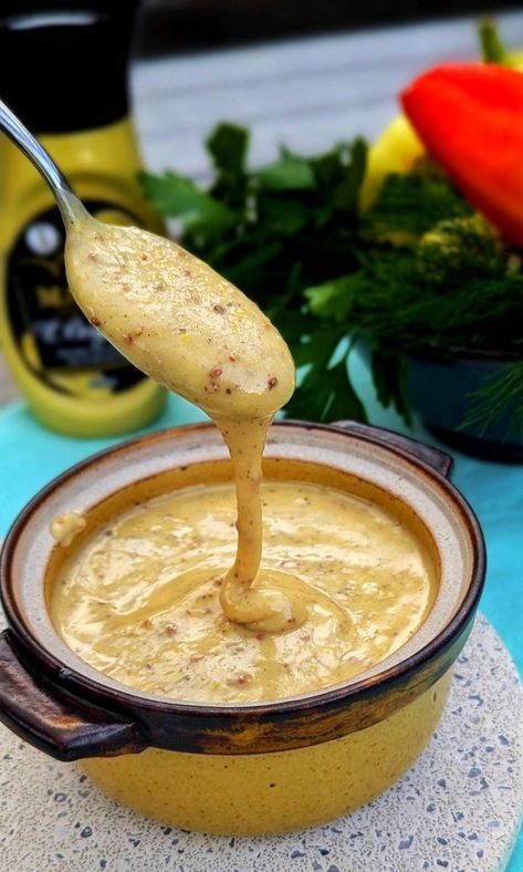 A 5-ingredient Dijon mustard and horseradish salad dressing you'll want to drizzle on everything | Eat North Dijon Mustard Uses, Mustard Horseradish Sauce, Horseradish Salad Dressing, Horseradish Mustard Recipe, Dijon Mustard Recipe, Horseradish Dressing, Maple Dijon Dressing, Honey Salad Dressing, Dijon Mustard Sauce