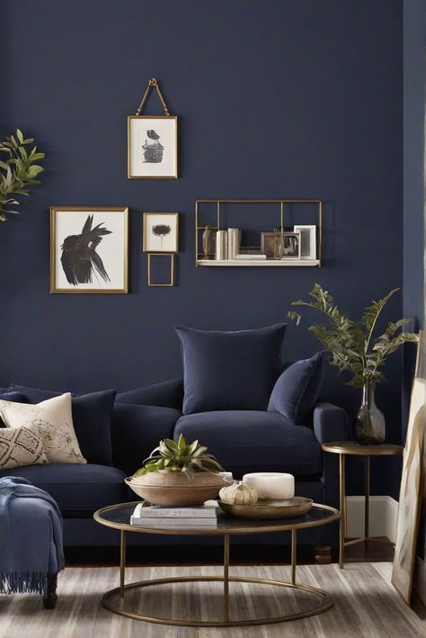 Step into the world of "SW Dark Night (SW 6237) Living Room Elegance" as we explore the next big paint trend for 2024. Join us for daily interior designer routines and décor inspiration! #Ad #homedecor #homedesign #wallpaints2024 #Painthome #interiorarchitecture Wall Colors Green Living Room Colors
Bright Living Room Colors
Apartment Renovation
Living room Remodeling
Modern Paint Colors
2024 Sw Dark Night, Navy Walls Living Room, Dark Blue Lounge, Colorful Living Room Bright, Renovation Living Room, Paint Colors 2024, Lounge Inspiration, Best Blue Paint Colors, Modern Paint Colors