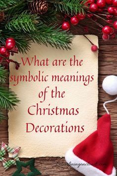 These traditional decorations are the very essence of Christmas and they all do remind us about the birth of Christ. Christian Christmas Themes, Meaning Of Christmas Symbols, Legends Of Christmas, Colors Of Christmas Meaning, Gods Gifts To Us, Days Of Christmas, Hanging Of The Greens Service Ideas, Christian Christmas Decor Ideas, Christmas Readings For Church