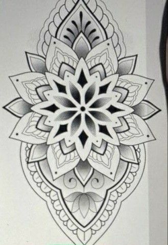 Mandala Tattoo Design, Drawing Inspo, Mandala Tattoo, Back Tattoo, Tattoo Design, Tattoo Designs, Tattoos, Drawings, Design