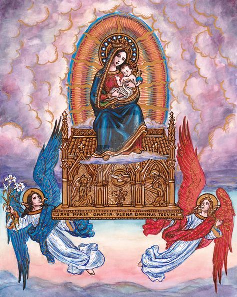 Our Lady Of Loreto, Coast Of Italy, Adriatic Coast, Our Lady Of Sorrows, The Holy Family, Mother Of God, Religious Icons, Catholic Prayers, Blessed Virgin Mary