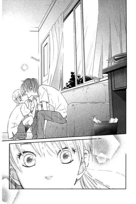 Haru & shizuki  Tonari no Kaibutsu-kun Haru Yoshida, Shizuku Mizutani, Manga Kiss, Monster Anime, Image Couple, My Little Monster, Manga Couple, Shall We Date, Romantic Manga