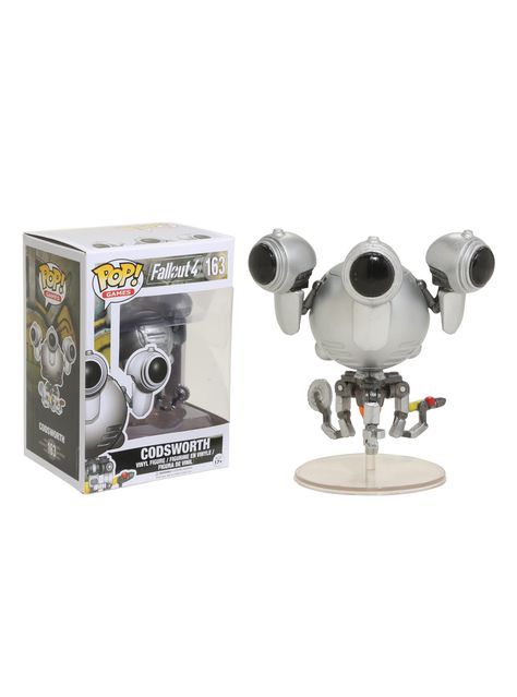 Funko Fallout 4 Pop! Games Codsworth Vinyl Figure | Hot Topic Mr Handy, Funko Pop Store, Pop Figurine, Swan Figurine, Pop Games, Funko Pop Figures, Anime Decor, Disney Decor, Fallout 4