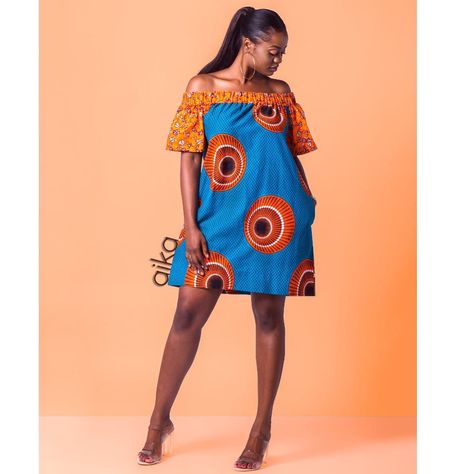 Aika shared a photo on Instagram: “Brighten your closet with this pretty and versatile dress Check out this and many others @…” • See 278 photos and videos on their profile. Latest Ankara Styles 2019, Short Gown Styles, Ankara Peplum Tops, Nigerian Fashion Ankara, Dress African Print, Ankara Short, Trendy Ankara Styles, Ankara Clothing, Ankara Short Gown Styles