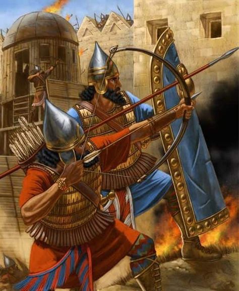 Ancient Assyrians And Their Army: 10 Things You Should Know Biblical Warriors, Cyrus Cylinder, Ancient Babylon, Arte Judaica, Historical Warriors, Ancient Near East, Ancient Warfare, Ancient Mesopotamia, Ancient Persian