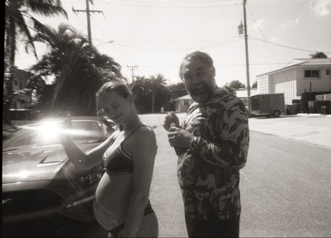 Black and white disposable beachy maternity shoot Disposable Camera Maternity Shoot, Disposable Camera, Pregnancy Shoot, Pregnancy Announcement, Maternity Photography, Film Photography, Mom And Dad, Black And White, Film