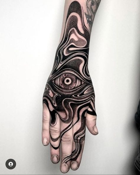 Dark Tattoo Ideas, Gotik Tattoo, Jagua Henna, Blackout Tattoo, Scary Tattoos, Creepy Tattoos, Gothic Tattoo, Dark Art Tattoo, Hand Tattoos For Guys