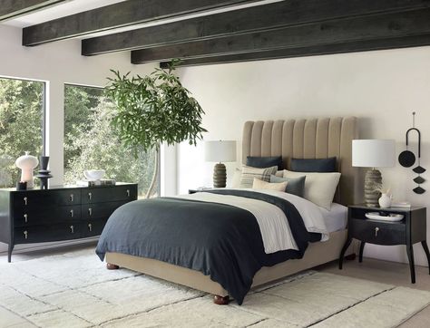 Sculptural Warmth – Lulu and Georgia Elegant Bedroom Design, Stylish Bedroom Design, Girly Decor, Sophisticated Decor, Bedroom Design Ideas, Layered Rugs, Lulu And Georgia, Elegant Bedroom, Premium Bedding