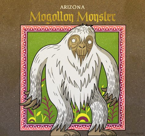 Mogollon Monster, Paranormal Creatures, Cryptid Hunter, Dover Demon, Delta Green, American Mythology, Fantasy People, Legendary Monsters, Native American Legends