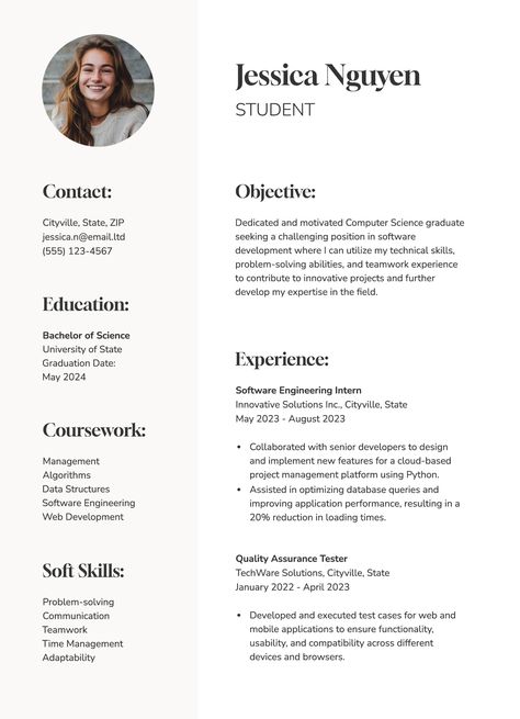 An easy-to-edit curriculum vitae template for Google Docs. Cv Design Template Free, Minimalist Resume Design, Student Cv, Minimal Cv, Academic Cv, Architect Resume, Cv Design Template, Curriculum Vitae Template, Basic Resume