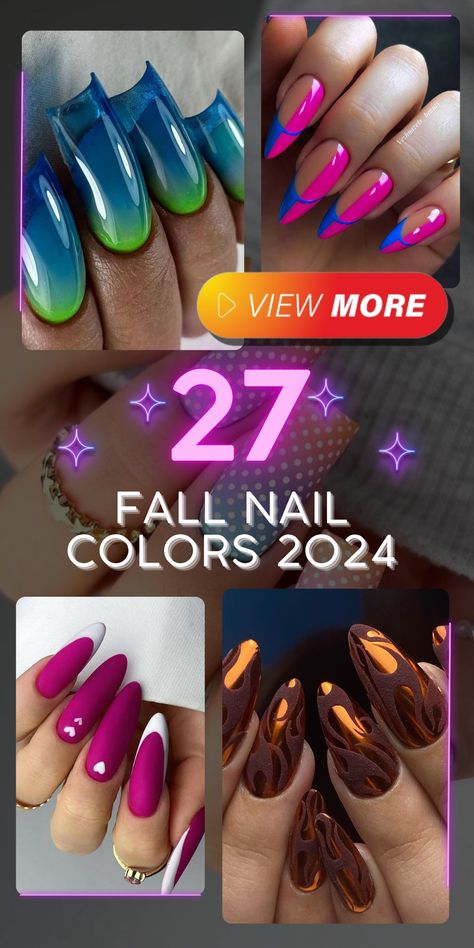 27 Ideas for Fall Nail Colors 2024 - Fall Update 2024 Fall Colors For Nails, Nail Stamp Kit, Opi Nail Envy, Vegas Nails, Nail Coat, Chic Nail Art, Color For Nails, Essie Gel Couture, Fall Acrylic Nails