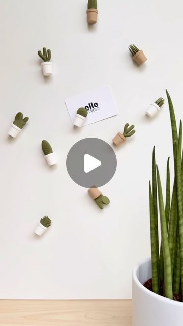 Elle Stvdio on Instagram: "3D printed fridge magnets. Free download on @thangs3d   #plant #magnets #cactus #homedecor #3dprinting #3dprint #planter #miniatures #cute #plants" Plant Magnets, Cute Plants, Printed Magnets, Fridge Magnet, Fridge Magnets, 3d Print, 3d Printed, 3d Printing, Cactus