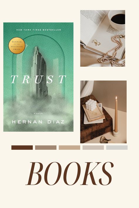 Trust (Pulitzer Prize Winner) Paperback – May 2, 2023 by Hernan Diaz (Author) JUST CLIC THE LINK ABOVE THE TITLE ENJOY! Hernan Diaz, Pulitzer Prize, Books