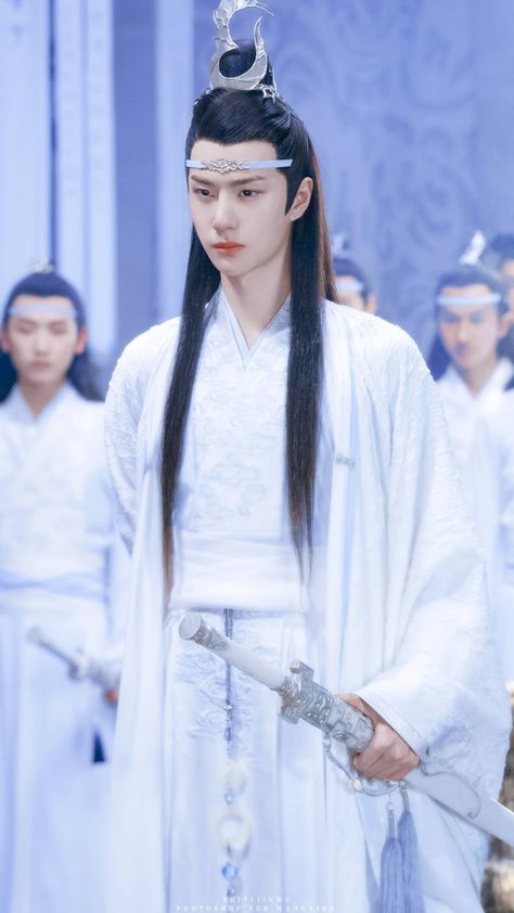 The Untamed Lan Zhan Photoshop © to owner V And Jin, Untamed Quotes, Women Writing, Ancient Beauty, The Untamed, The Grandmaster, Dream Boy, Cute Actors, Wang Yibo