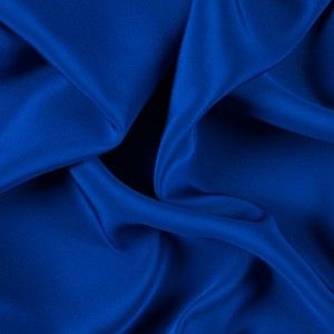 Mazarine Blue Silk 4-Ply Crepe Mazarine Blue, Japanese Selvedge Denim, Club Color, Mood Fabrics, Muslin Fabric, Fabric Bolts, Silk Wool, Polyester Satin, Fabric Stores Online