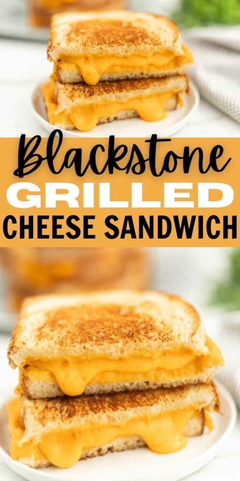 Blackstone Grill Recipes Grilled Cheese, Blackstone Grilled Cheese Recipes, Blackstone Grilled Cheese, Blackstone For A Crowd, Blackstone Sandwiches, Easy Blackstone Griddle Recipes, Blackstone Camping, Black Stone Griddle Recipes, Hawaii Bbq