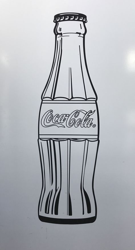 Coca Cola wallpaper #cocacola #background #wallpaper #iphone #iphone7 Cartoon Coke Bottle, Soda Can Drawing Reference, Coke Bottle Tattoo Outline, Coke Drawings Easy, Soda Bottle Drawing, Coke Drawings, Coca Cola Bottle Drawing, Cola Bottle Drawing, Coke Bottle Drawing