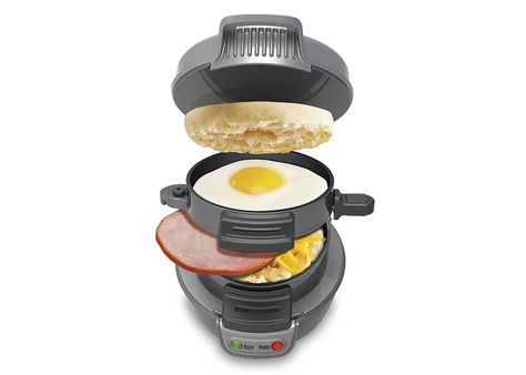 Hamilton Beach Breakfast Sandwich Maker Hamilton Beach Breakfast Sandwich Maker, Top Kitchen Gadgets, Breakfast Sandwich Maker, Breakfast Machine, Breakfast Maker, Sandwich Makers, Sandwich Toaster, Ultimate Breakfast, Sandwich Maker