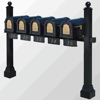 Original Keystone Series Outer Post Custom Order for Multi-Units of 6 or more without Curve Bracet (Contact us for Quote) Mailbox Post Ideas, Apartment Mailboxes, Post Package, Cluster Mailboxes, Adu Ideas, Mountain Ideas, Mailbox Stand, Security Mailbox, Mailbox Landscaping