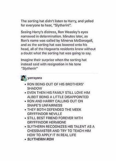 If Harry Was In Slytherin, Harry In Slytherin, Hogwarts Imagines, Gryffindor Draco, Ron Ron, Slytherin Harry, About Harry Potter, Harry Potter Headcannons, Harry Potter Jokes