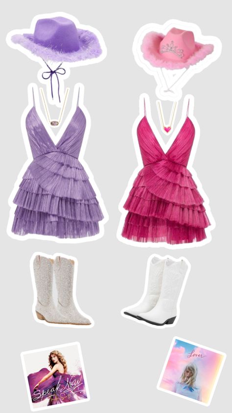 Speak Now And Lover Outfits, 2 Person Eras Tour Outfit, Taylor Swift Concert Outfit Ideas Speak Now Era, Taylor Swift Eras Tour Outfits Matching, Eras Tour Outfits Lover Dress, Taylor Swift Outfit Inspiration Lover, Miss Americana And The Heartbreak Prince Outfit, Matching Eras Tour Outfits, Taylor Swift Eras Tour Outfits Ideas