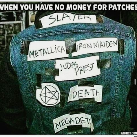 Metal Meme, Cool Pool Floats, Slayer Band, Silly Shirt, Battle Jacket, Metal Fan, Extreme Metal, Heavy Metal Music, Judas Priest