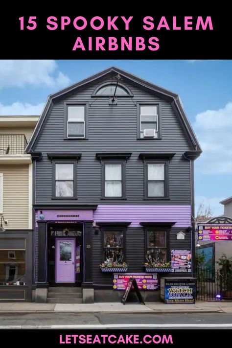 Salem Massachusetts Airbnb, Best Places To Stay In Salem Ma, Salem Massachusetts Wedding, Places To Stay In Salem Massachusetts, Salem Massachusetts Elopement, Halloween In Salem Ma, Visiting Salem Massachusetts, Haunted Airbnb, Salem Massachusetts Aesthetic